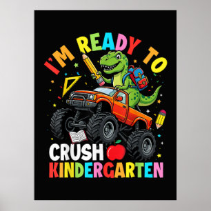 Affiche Je suis prêt à déchirer la maternelle premier jour