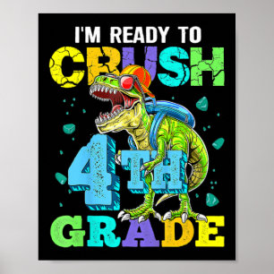 Affiche Je suis prêt à écraser la 4ème année de retour à l