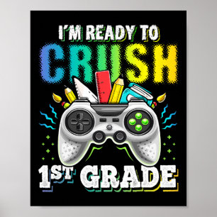Affiche Je suis prêt à écraser la vidéo de la 1ère année d