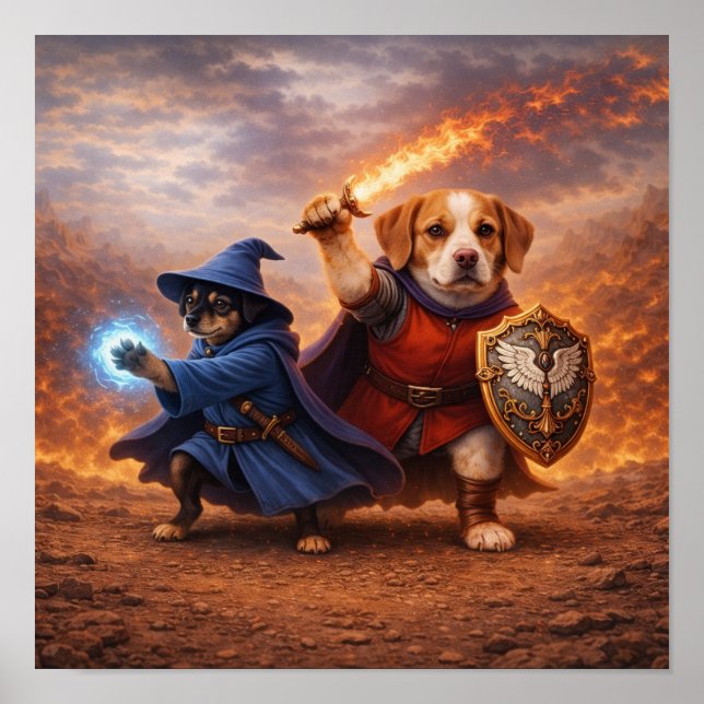 Affiche "Je suis prêt, prêt !" (Devant)