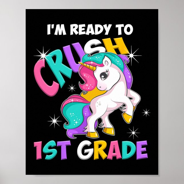 Affiche Je suis prête à écraser les filles de 1ère année d (Devant)