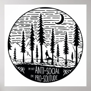 Affiche Je suis Pro-Solitude