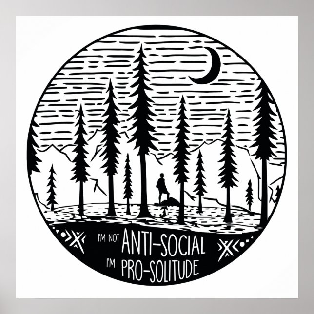 Affiche Je suis Pro-Solitude (Devant)