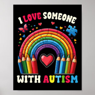 Affiche Je suis quelqu'un qui aime les crayons de sensibil