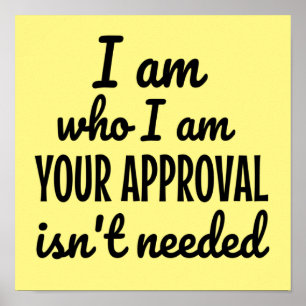 Affiche Je suis qui je suis