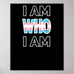 Affiche Je Suis Qui Je Suis ! L'égalité transgenre Trans v