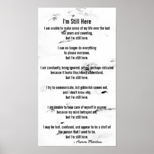 Affiche Je suis toujours là