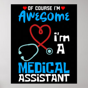 Affiche Je suis un assistant Médicale