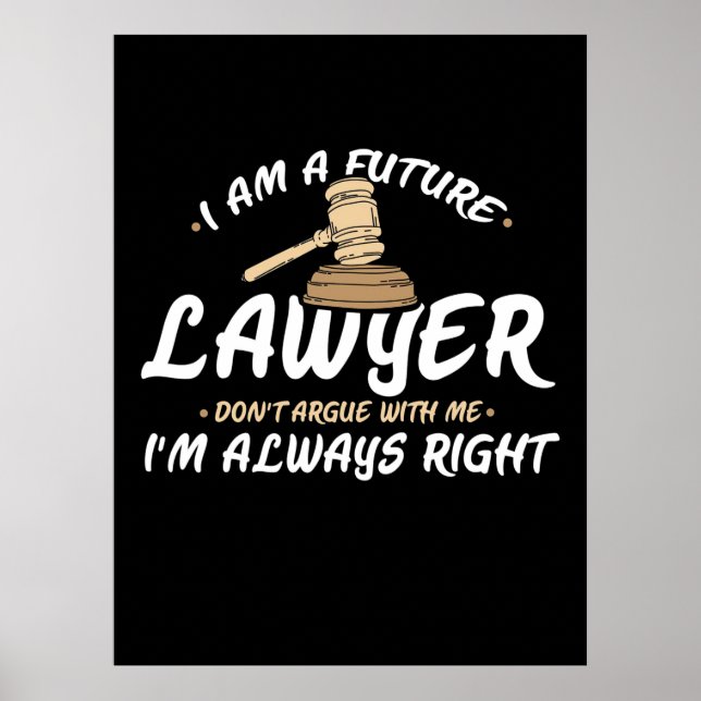 Affiche Je Suis Un Avocat Du Futur (Devant)