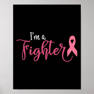Affiche Je Suis Un Combat Contre Le Cancer Du Sein Sensibi