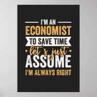 Je suis un économiste pour gagner du temps Supposo