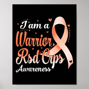 Affiche Je Suis Un Guerrier Rsd Crps Sensibilisation Orang
