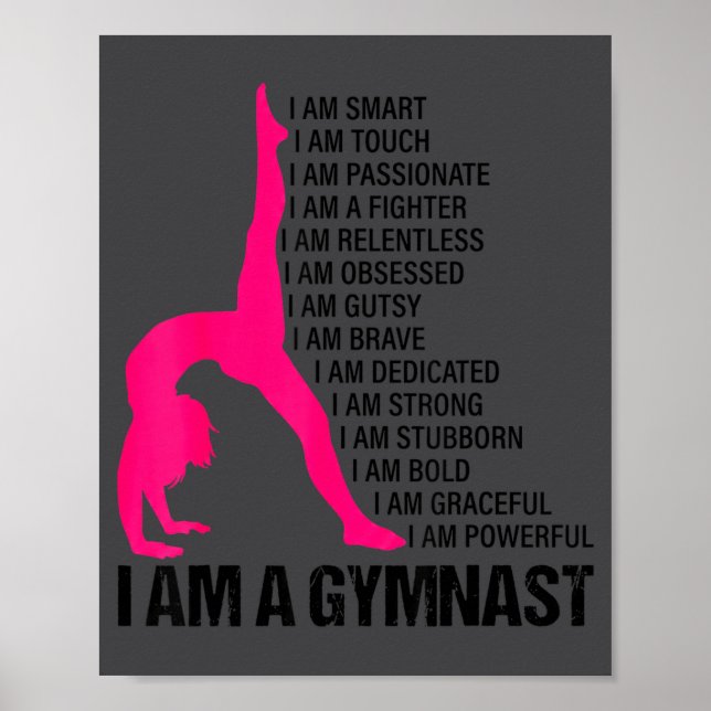 Affiche Je suis un gymnaste  (Devant)