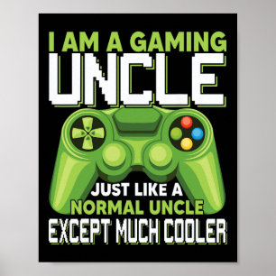 Affiche Je Suis Un Oncle De Jeu Sauf Beaucoup De Vidéo De