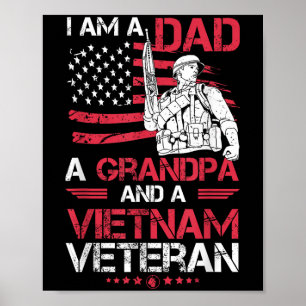 Affiche Je Suis Un Père Un Grand-Père Et Un Vétérinaire Du