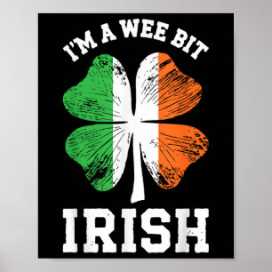 Affiche Je Suis Un Petit T-shirt irlandais Hommes Femmes E