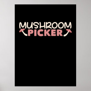 Affiche Je Suis Un Sicker De Champignons
