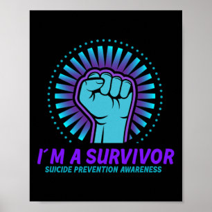 Affiche Je suis un survivant Sensibilisation à la préventi
