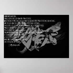 Affiche Je suis une danseuse