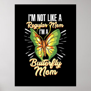 Affiche Je Suis Une Maman Papillon