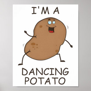 Affiche Je suis une pomme de terre dansante