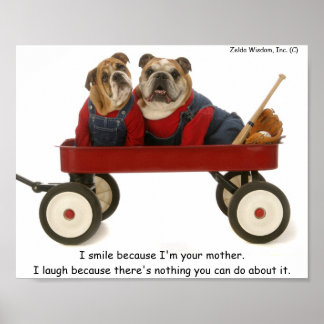 Affiche Je suis votre mère.