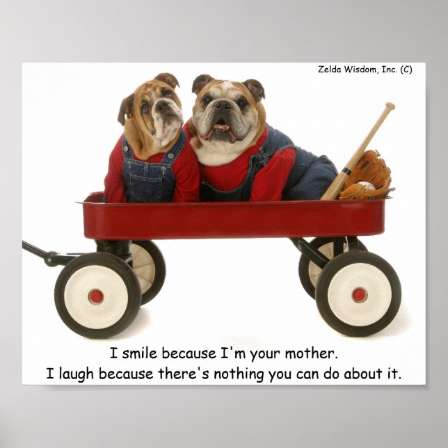 Affiche Je suis votre mère. (Devant)