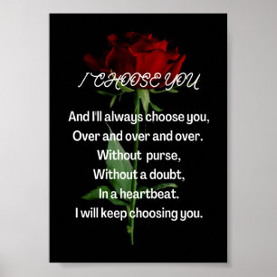 Affiche Je t'ai choisi