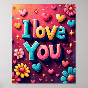 Affiche Je t'aime