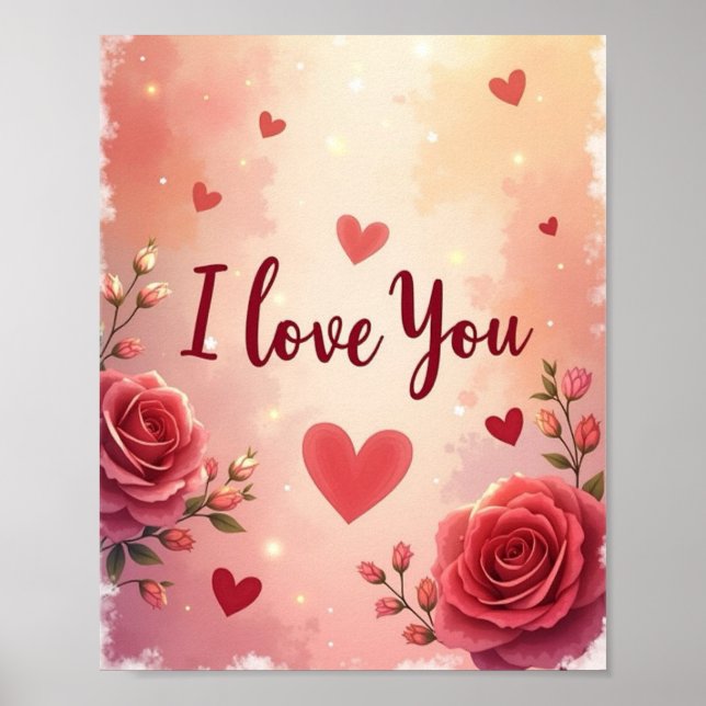 Affiche Je t'aime (Devant)