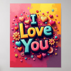 Affiche Je t'aime