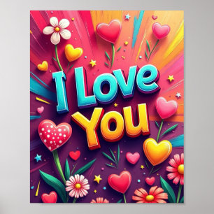 Affiche Je t'aime
