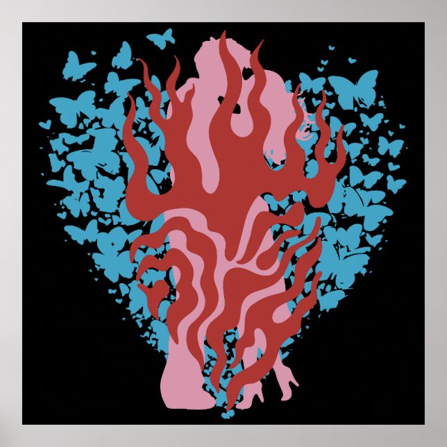 AFFICHE JE T'AIME (Devant)