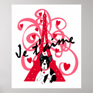 Affiche Je t'aime