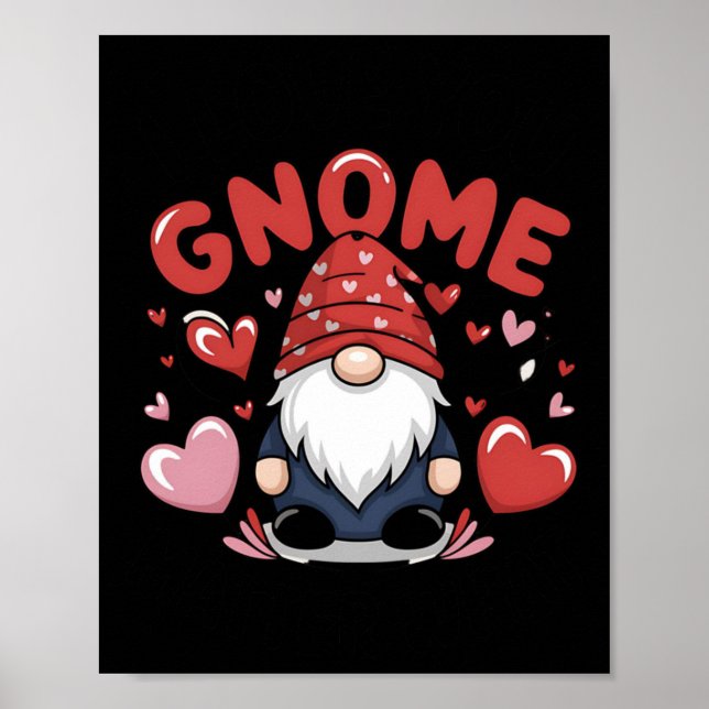 Affiche Je T'Aime Gnome What Sticker1 (Devant)