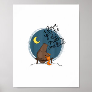 Affiche Je t'aime jusqu'à la lune et retour Appeal classiq