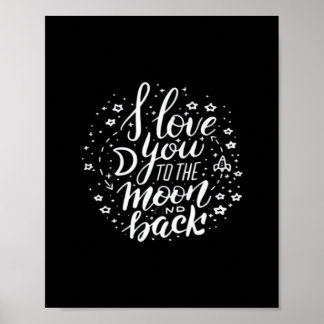 Affiche Je t'aime jusqu'à la lune et retour Appel intempor