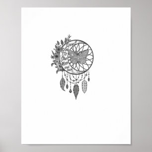 Affiche Je t'aime jusqu'à la lune et retour Art céleste rê
