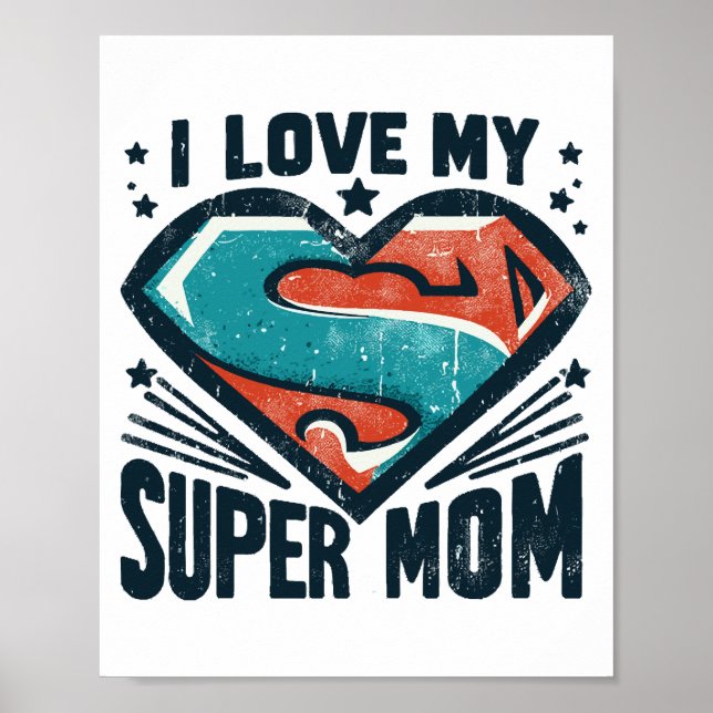 Affiche Je t'aime maman (Devant)