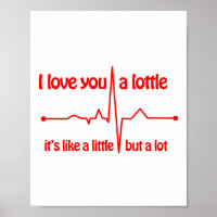 Je t'aime un mème romantique mignon et chatoyant