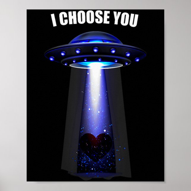 Affiche Je te choisis pour la Saint-Valentin  (Devant)