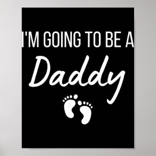 Affiche Je vais être papa annonce de grossesse nouveau