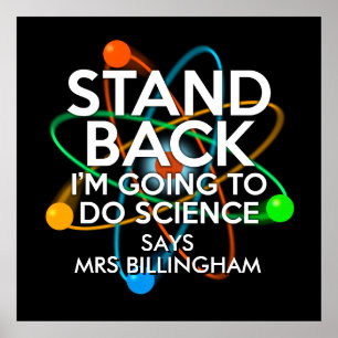 Affiche Je vais faire de la science