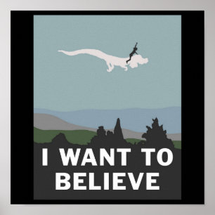 Affiche Je veux croire en Falkor