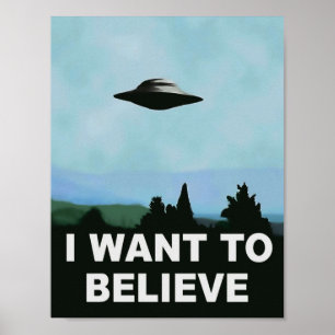 Affiche Je veux croire xfiles