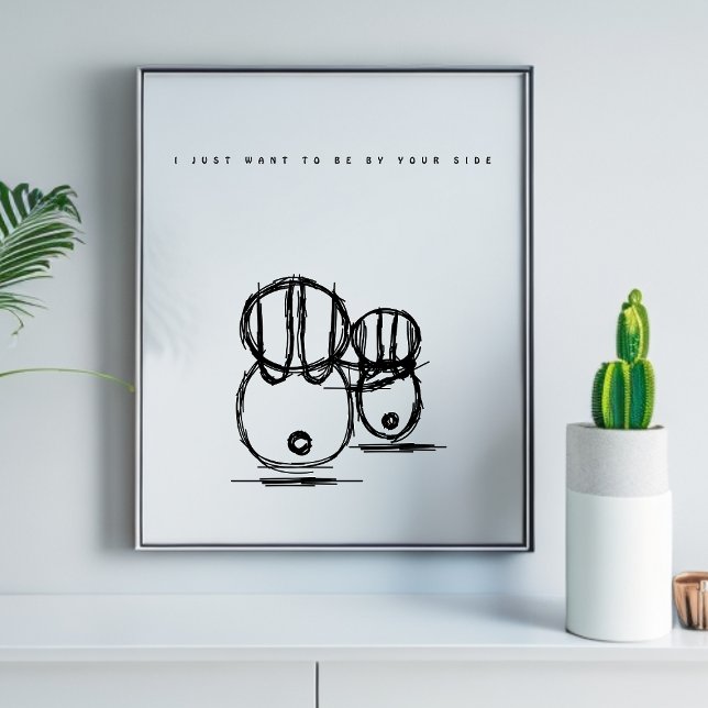 Affiche | Je veux juste être à tes côtés (Créateur téléchargé)