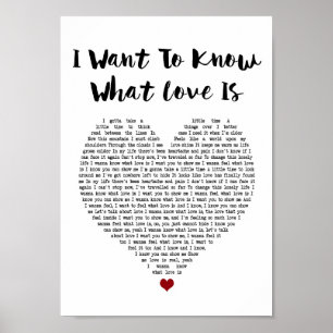 Affiche Je veux savoir quel amour est le poème lyrique