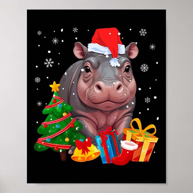 Affiche Je Veux Un Hippopotame Pour Noël Ba (Devant)