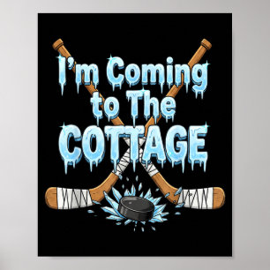 Affiche Je viens au chalet Drip Romance Couple