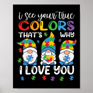 Affiche Je vois vos vraies couleurs Gnomes Sensibilisation